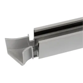 Schellenberg Universal Rolladen Einlauftrichter Maxi, für eine problemlose Rolladenführung, Einlaufbreite 16 mm, schützt Rolladenpanzer und Führungsschienen vor Beschädigungen, 1 Paar
