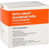 FERRO SANOL duodenal mite 50 mg magensaftr.Hartk. 100 St