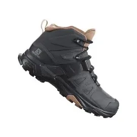 Salomon X Ultra 4 Mid GTX Damen Ebony/Mocha Mousse/Almond Cream 43 1/3
