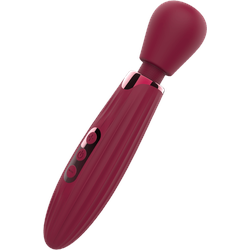 Glam - Wand Vibrator, 20,5 cm, beere