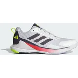 Adidas Novaflight 2 Indoor Schuh WEISS|WEISS|elektrisches Lila 43 1/3