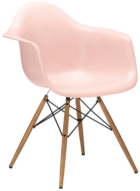Vitra Chaise Eames Plastic Armchair DAW, Designer Charles & Ray Eames, 83x63x59 cm