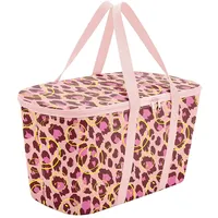 Reisenthel coolerbag Smiley® Leo Blush- Kühltasche aus hochwertigem Polyestergewebe – Ideal für das Picknick, den Einkauf und unterwegs