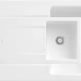 Villeroy & Boch Siluet 50 stone white + Handbetätigung