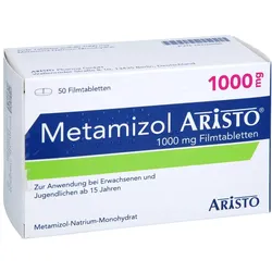 Metamizol Aristo 1000mg Filmtabletten 50 St