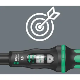 WERA Click-Torque A 5 Drehmomentschlüssel 1/4" 05075604001