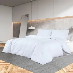 Bettwäsche-Set Weiß 260x220 cm – Eleganz aus Baumwolle