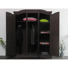 VCM Kleiderschrank Rico 152 x 193 x 54 cm Braun