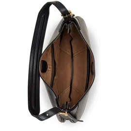 Ralph Lauren ID Collection Small Schultertasche Leder Black