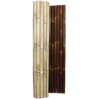 DE-COmmerce® Sichtschutz aus Bambus BARU Halbschalenzaun Gartenzaun Windschutz Zaun Bambusmatte NIGRA (HxB) 150 cm x 180 cm