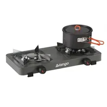 Vango Blaze Double Gaskocher, 2-flammig, grau