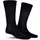 Kunert Clark Socken 3er Pack Navy/Schwarz 39-42