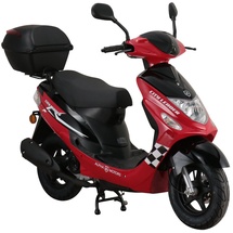 Alpha Motors CityLeader 50 ccm 3,0 PS 45 km/h rot inkl. Topcase