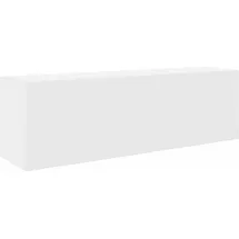vidaXL Bad-Wandschrank 100 x 25 x 30 cm Weiß