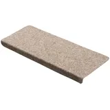 Pergamon Trend Nadelfilz Stufenmatte Bent 15er-Set Beige Braun 24x65cm