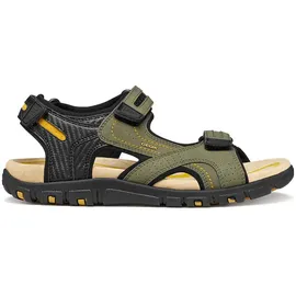 GEOX Strada Herren Grün/Schwarz 40