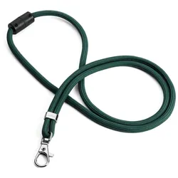 Durable Textilband rPET mit Karabiner Grün, Namensschild-Umhängeband, Grün, 1 St