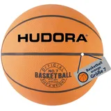 Hudora 71570 - Basketball, Gr. 7, orange, unaufgepumpt