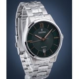 Festina Reloj Acero Clasico F20425/7 Klassik Herrenuhr 43mm 5ATM