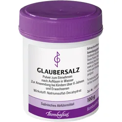 Glaubersalz Natriumsulfat