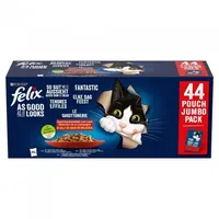 Purina Felix Fantastic MIX Geschmacksrichtungen in Gelee: 44x85g