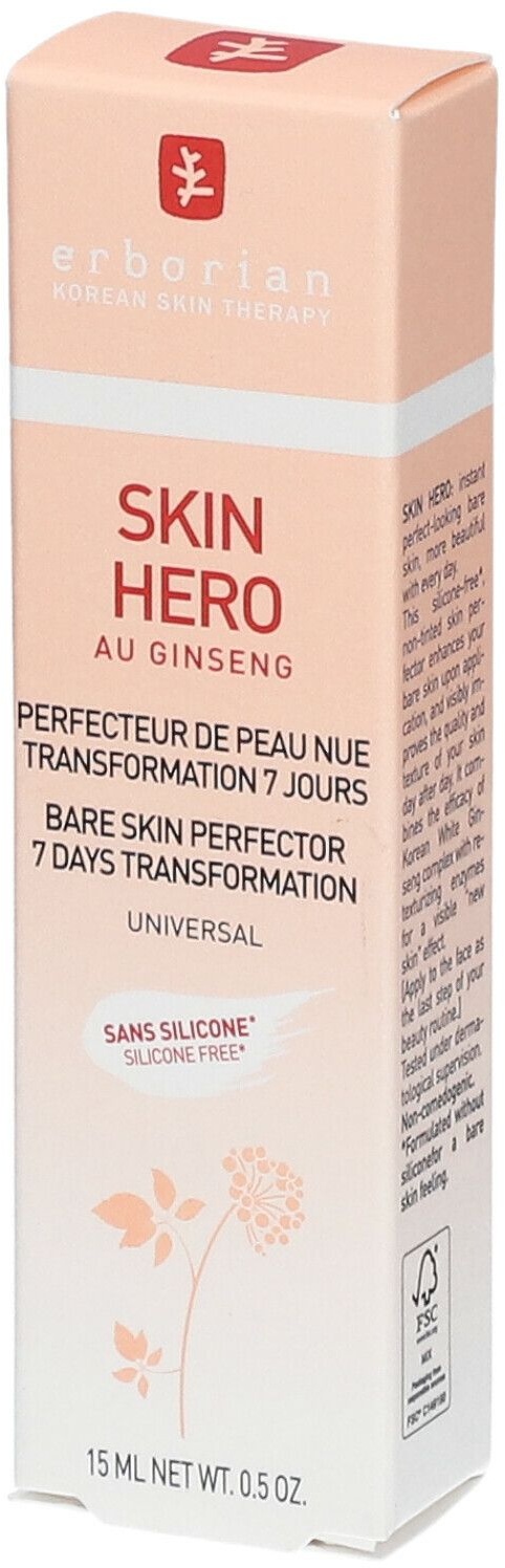 erborian Skin Hero - Perfecteur de peau nue 15 ml crème pour la peau