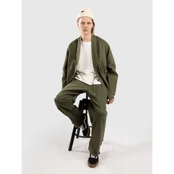 Anerkjendt Akjesper Kimono Overshirt Jacke olivine Gr. S