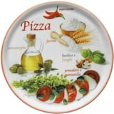 Pizzateller Napoli Pizzafoods rot 33cm - 04018#ZP2