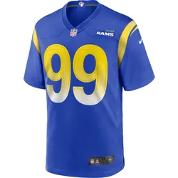 Nike Los Angeles Rams Aaron Donald 99 Spielertrikot Herren in hyper royal - aaron donald, Größe M - blau