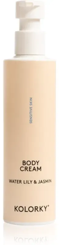 Kolorky Body Cream Sensitive Skin Körpercreme für empfindliche Oberhaut Watter Lilly & Jasmin 190 ml