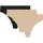Under Armour Pure Stretch Tanga 3 St. Hue 500/Schwarz XS