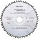 Metabo Aluminium Cut Professional Kreissägeblatt 216x2.2x30mm 58Z, 1er-Pack 628443000