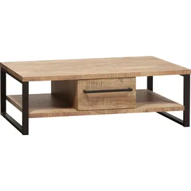 omg design Couchtisch OMG DESIGN "Carriba", schwarz (tropic, schwarz, tropic), B:120cm H:40cm T:60cm, Tische, Couchtisch, mit Schublade und Stauräumen