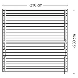 FinnTherm ScandiCube Space inkl. 9 kW Ofen + int. Steuerung