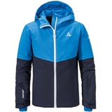 Schöffel Ski Jacket Rastkogel G, wasserdichte, atmungsaktive Skijacke, Kinder Winterjacke mit 4-Wege-Stretch und verstellbarem Armabschluss, navy blazer, 140