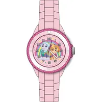PAW Patrol Kinderarmbanduhr mit Silikonarmband - Rosa