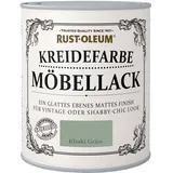 Rust Oleum Rust-Oleum Kreidefarbe Möbellack Khaki Grün Matt 750 ml