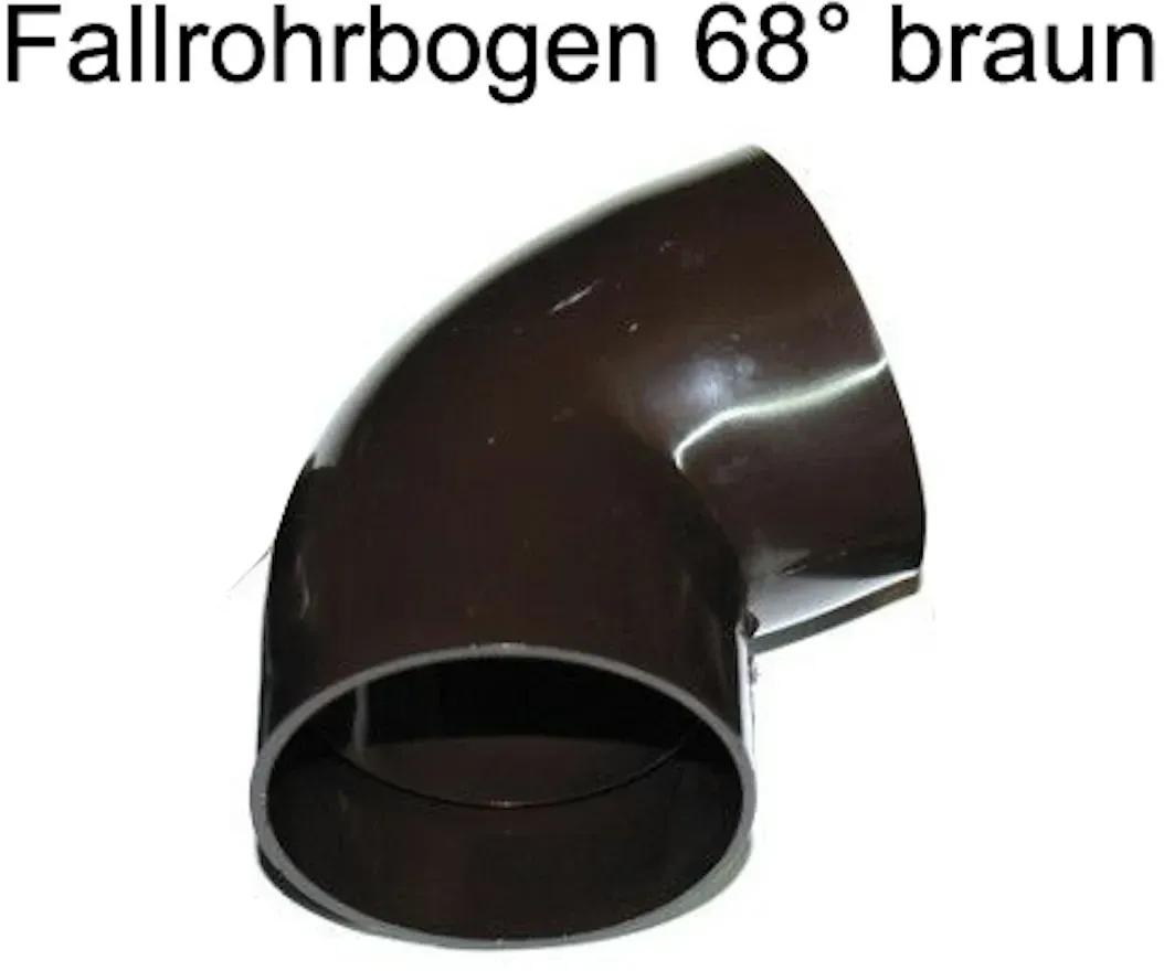 Fallrohrbogen 68° DN 60 anthrazit (1 Stück)