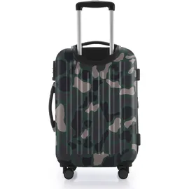 HAUPTSTADTKOFFER Spree 4-Rollen Cabin 55 cm / 34-42 l camouflage