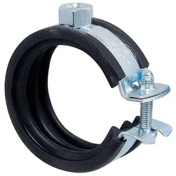 Gelenk-Rohrschelle ''Praktic'' für Rohr 40 - 43 mm mit Kippschraube und Schallschutzeinlage