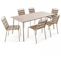 Oviala Set 7-tlg. Taupe