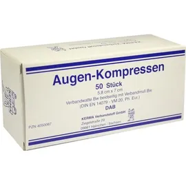 KERMA Verbandstoff GmbH Augenkompressen 5,8 x 7 cm