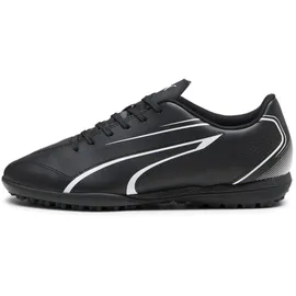 Puma Men Vitoria Tt Soccer Shoes, Puma Black-Puma White, 39 EU