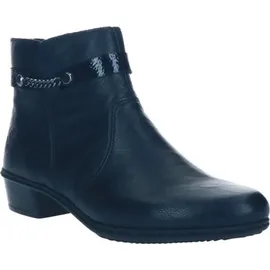 Rieker Damen Klassische Stiefeletten Y0783, Frauen Stiefeletten,übergangsschuhe,Stiefel,Bootee,Booties,halbstiefel,schwarz (00),38 EU / 5 UK
