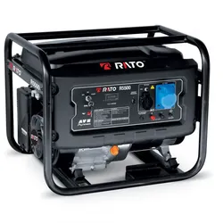 Rato R5500 AVR - Benzin-Stromerzeuger mit AVR-Regelung 5.5 kW - Dauerleistung 5 kW - 230V