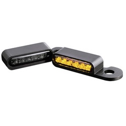 Led Armaturen-Blinker Schwarz