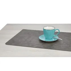 KHG Platzset   , grau , Kunststoff , Maße (cm): B: 33