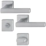 HOPPE Rosettengarnitur WC Edelstahl F69