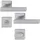 HOPPE Rosettengarnitur WC Edelstahl F69