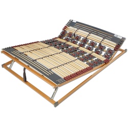 7 Zonen Teller-Leisten Lattenrost Rhodos Komfort KF 140x210 cm